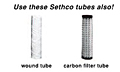 Use these sethco tubes also!
